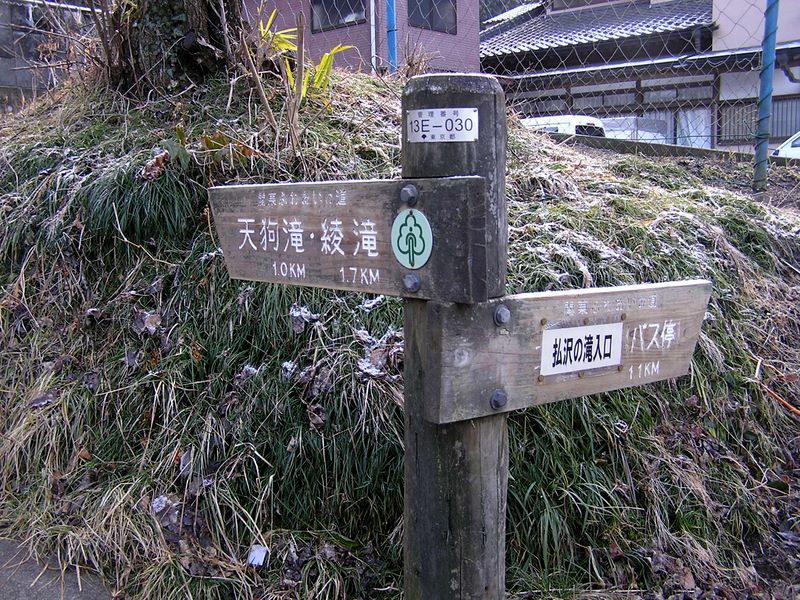 馬頭刈尾根 -- 柳沢林道入口から歩き始める