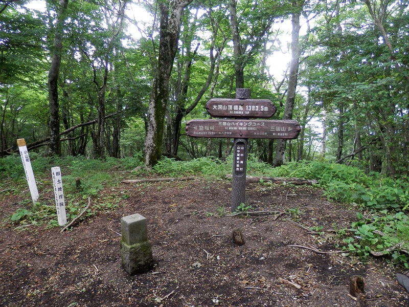 大洞山（角取山）に到着
