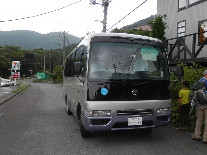 巡回バスが来た