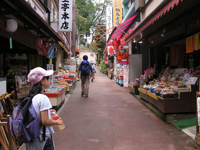御岳山・日の出山 -- 御岳参道