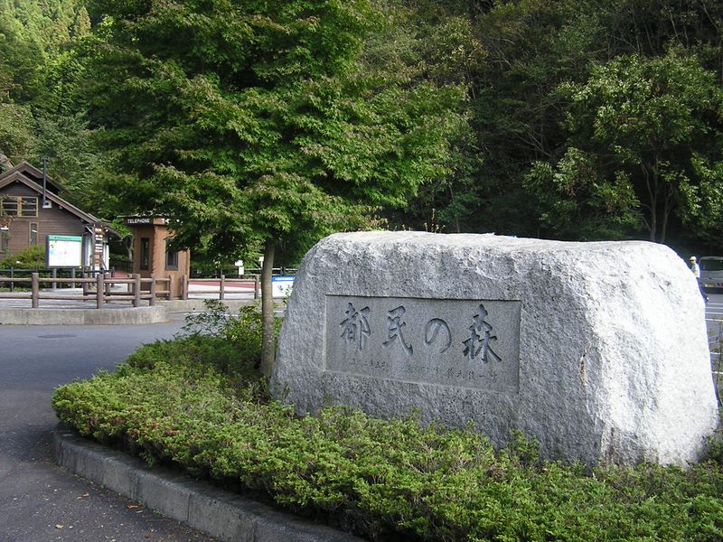 三頭山 -- 都民の森駐車場に到着