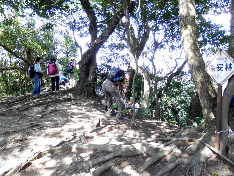 乳頭山の山頂に到着