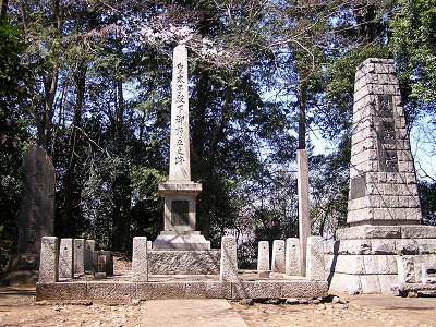 長津田十景:御野立之跡石碑