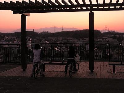 長津田十景:長津田みなみ台公園から西方を望む