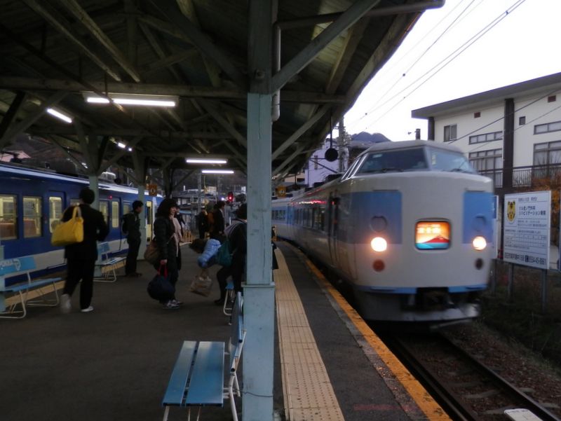 ホリデー快速富士山2号新宿行き