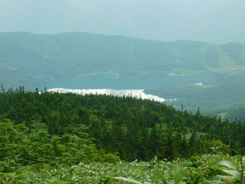 カッサダムと田代湖