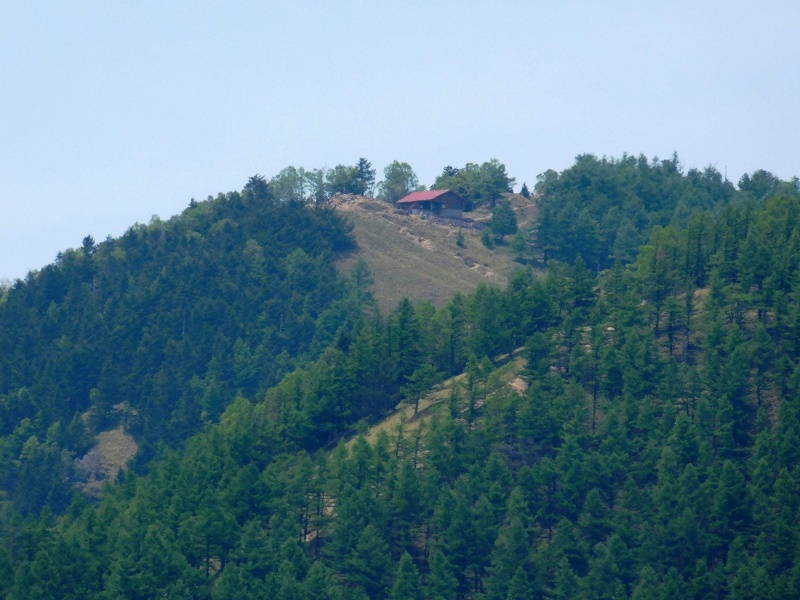 雲取山頂ズームイン