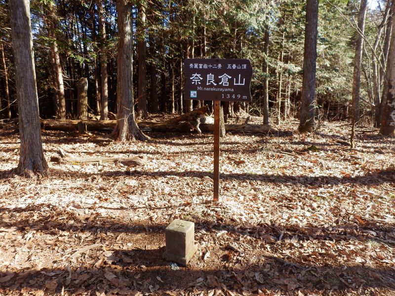 奈良倉山頂