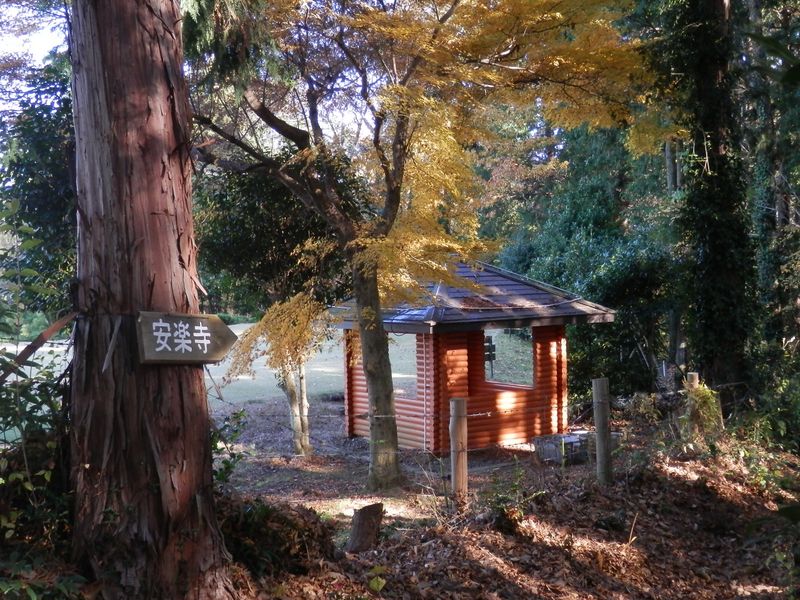 ゴルフ場の東屋