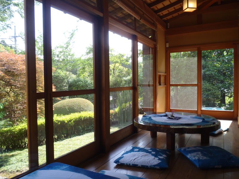 旧奥津邸の縁側