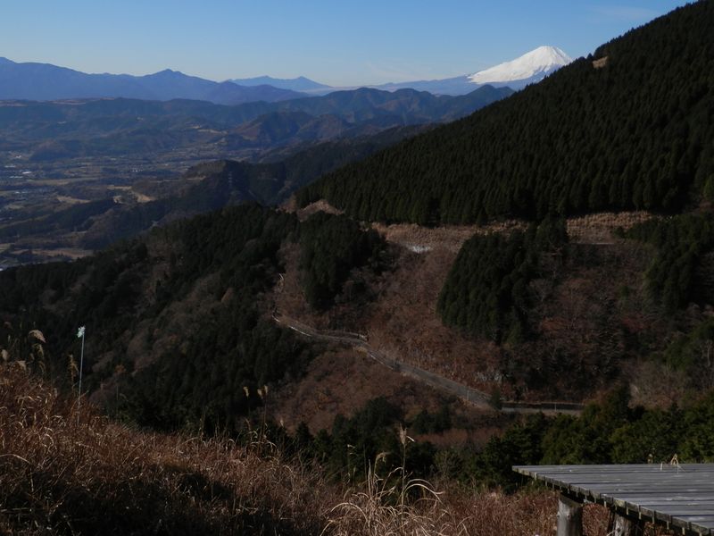 パラグライダーのジャンプ台