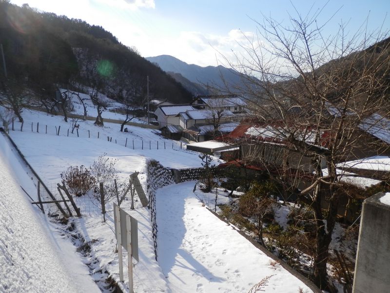 下山後の人里には懐かしさを感じる