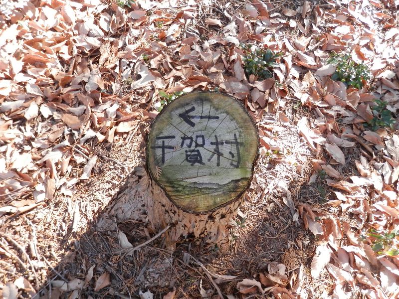 千賀村には行かず、荒田峠に向かった