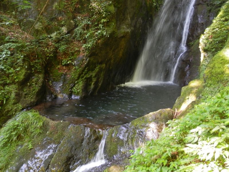 大滝の滝壺