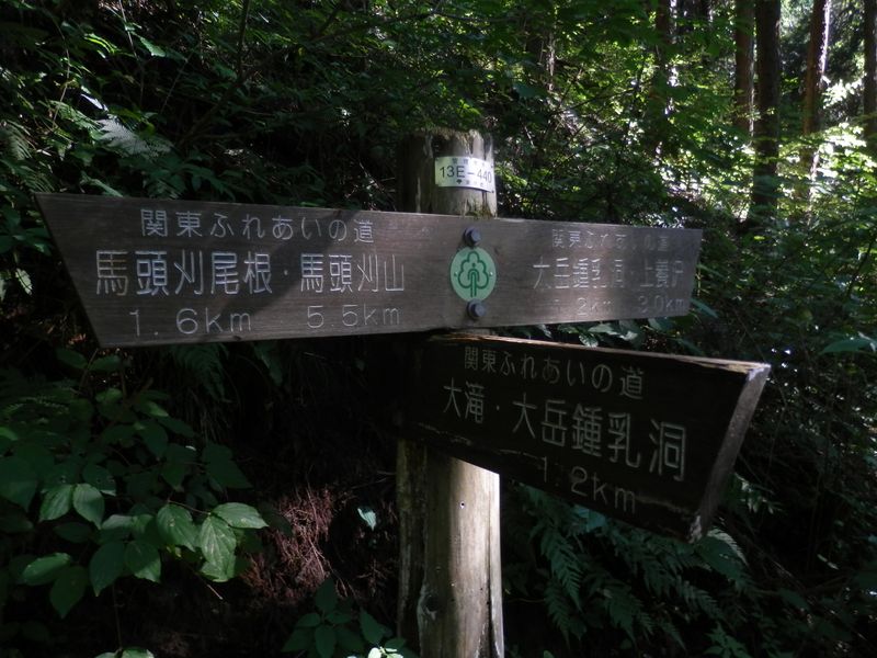 馬頭刈尾根 1.6Km