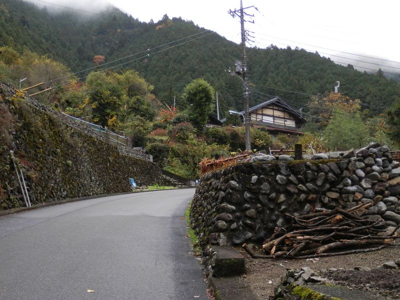 上坂（あがっさか）の集落