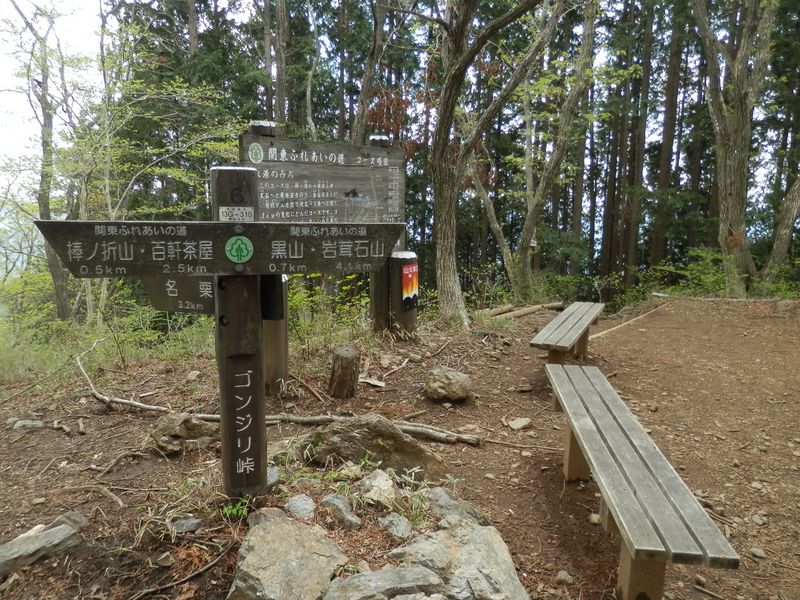 権次入峠を通過