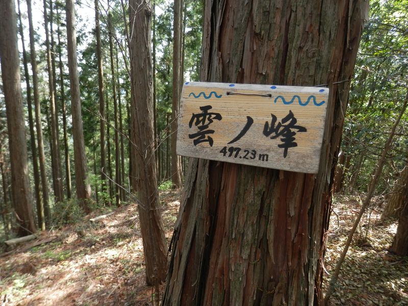 雲ノ峰には思い入れのありそうな名標が