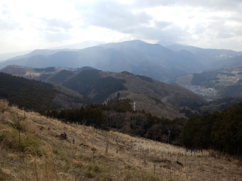 素晴らしい眺望の大野山