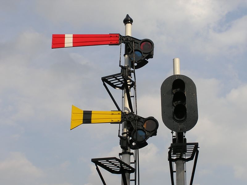 蒸気機関車にはこれでなくちゃ