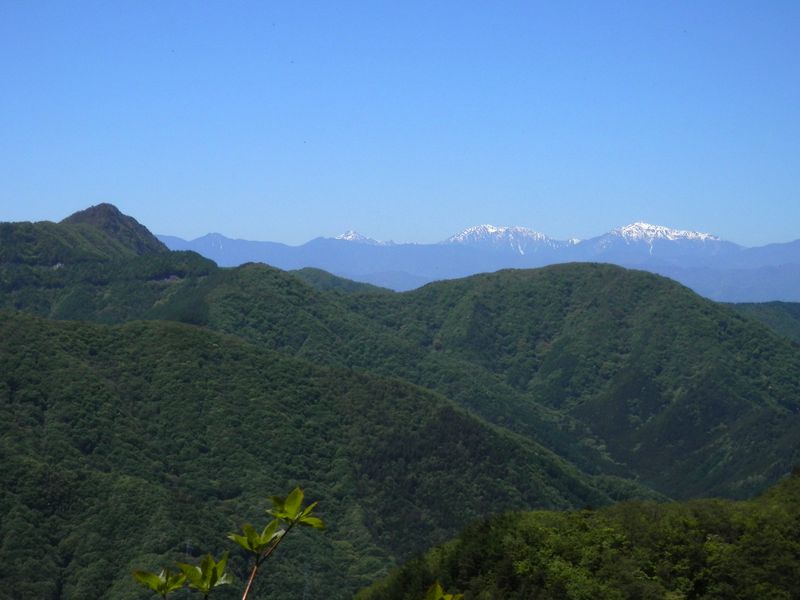 聖岳、赤石岳、荒川三山