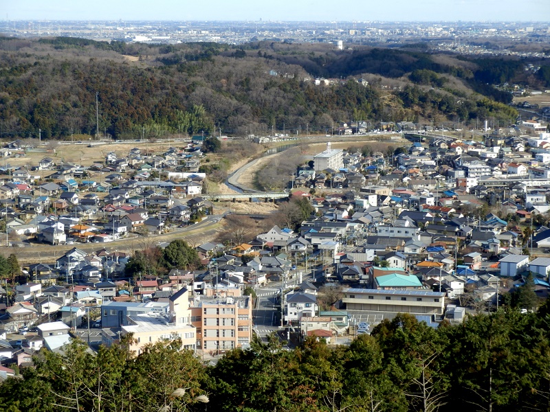 越辺川（おっぺがわ）両岸を望む