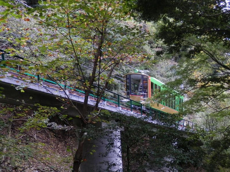 大山の新ケーブルカー