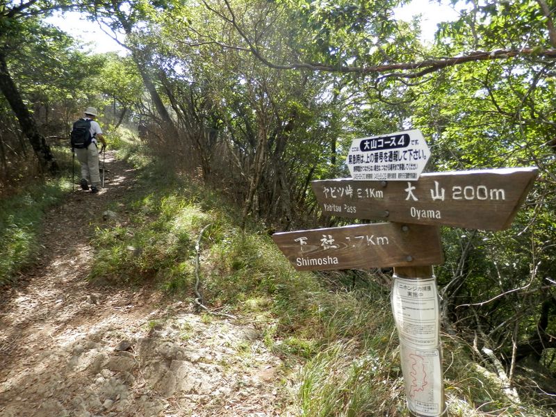 雑踏を避け、ヤビツ峠に向かう
