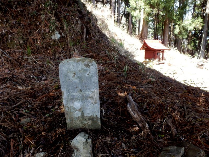 双体道祖神と金比羅社