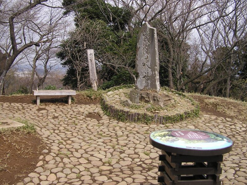 六国見山 -- 頂上