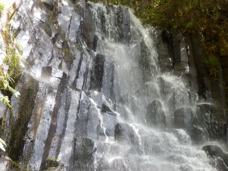 柱状節理ズームイン