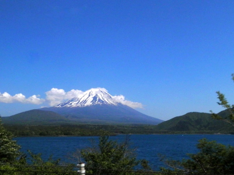 千円紙幣の富士の撮影ポイント付近より