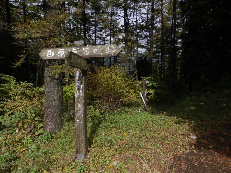 数馬峠・上平峠