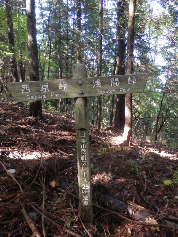 日本山岳耐久レース25km地点