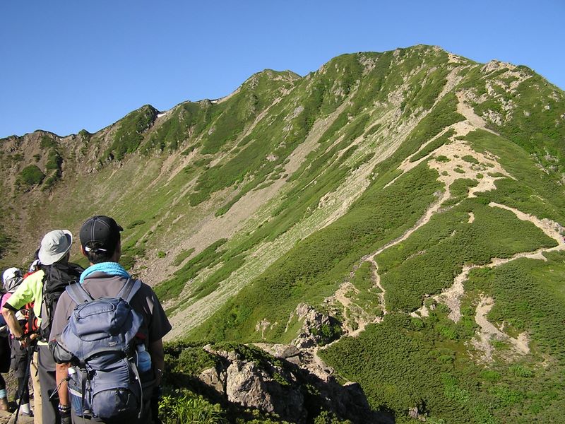 仙丈ヶ岳 -- 小仙丈カール