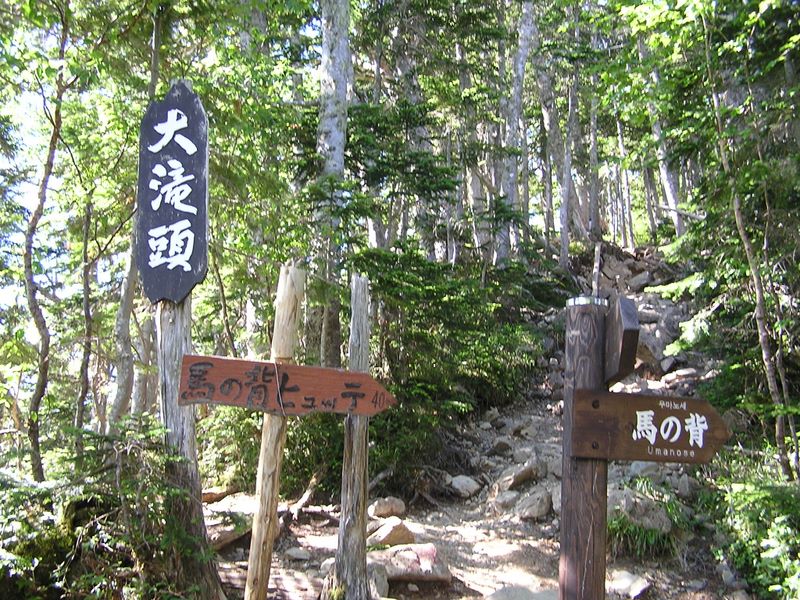 仙丈ヶ岳 -- 大滝頭