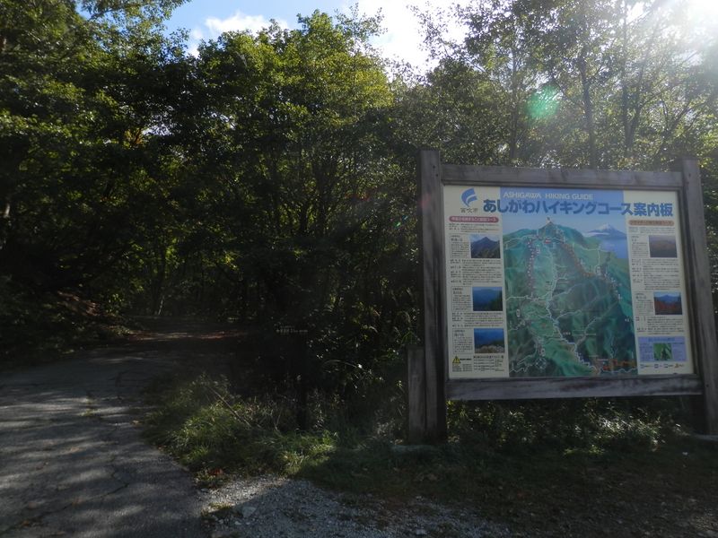 左の道を奥に進む