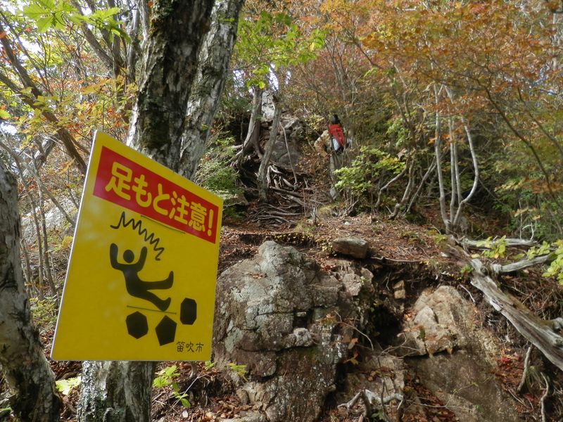 ロープ場を何度か通過