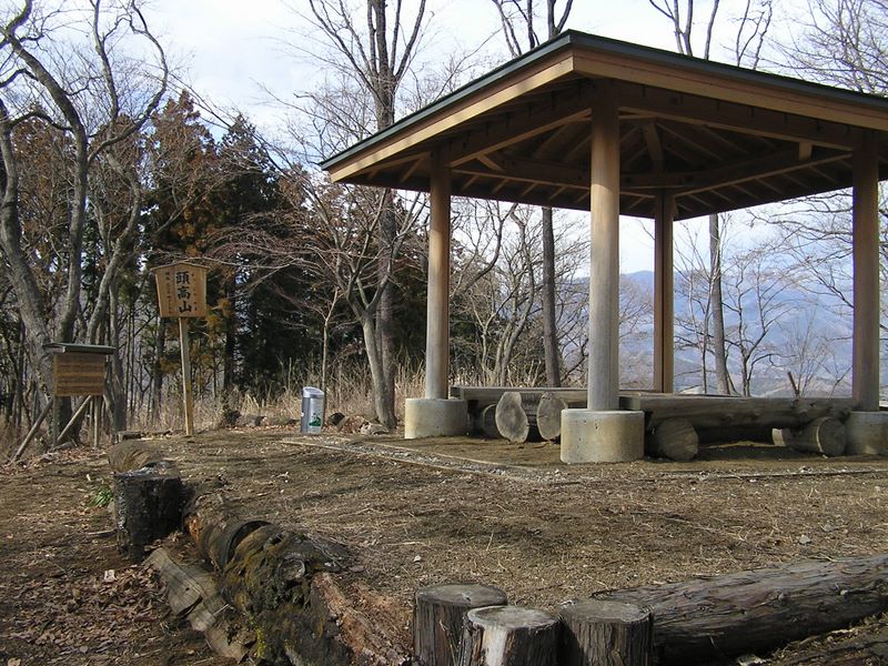 渋沢丘陵と頭高山 -- 頭高山に到着