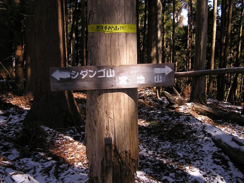 シダンゴ山 -- タコチバ山