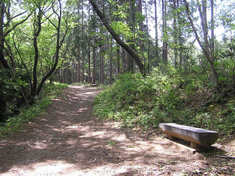 城山湖 -- 第三のベンチ