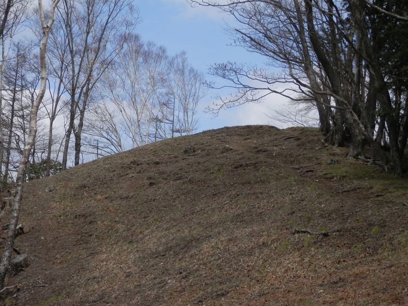 防火帯の最上部