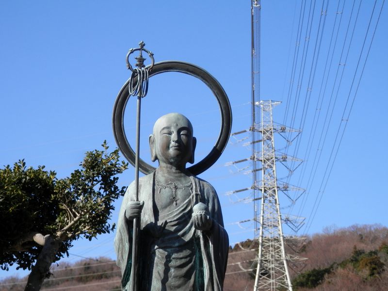 秦浜線3号とお地蔵様