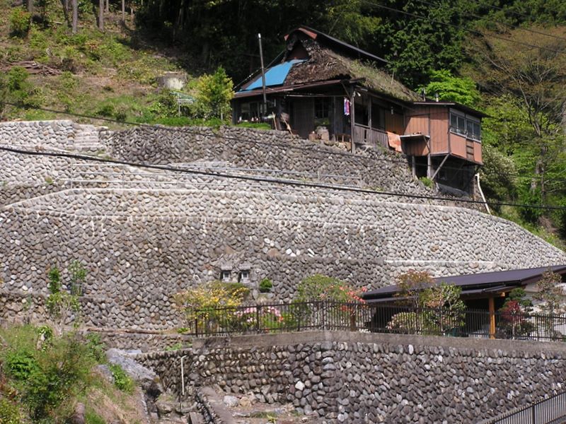 高水三山 -- 古い民家