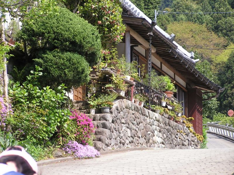 高水三山 -- 最後の民家