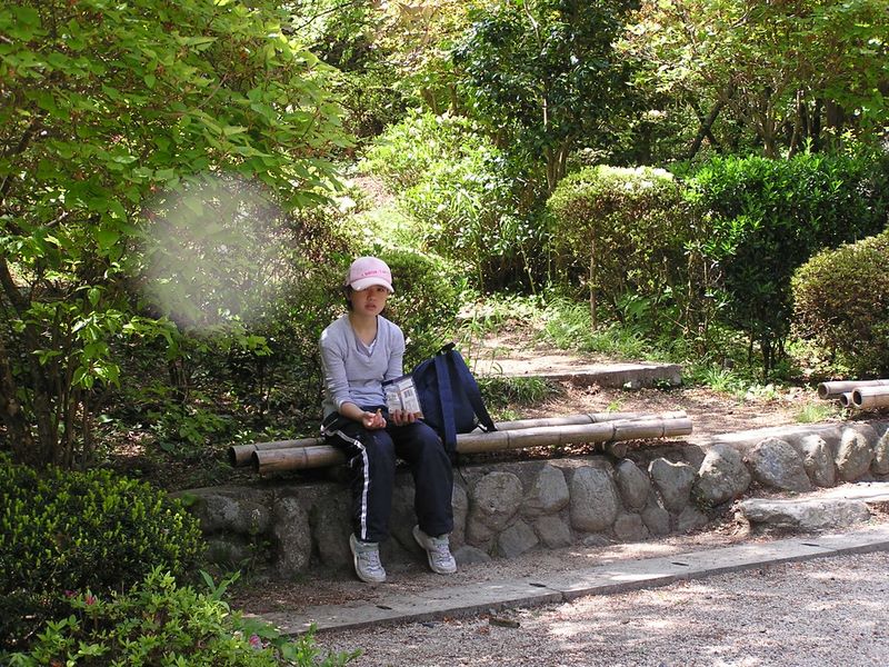 高水三山 -- 何か白いものが写った