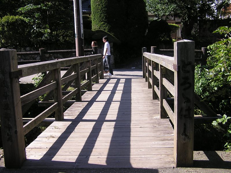 高尾山・野草園 -- とろろはし