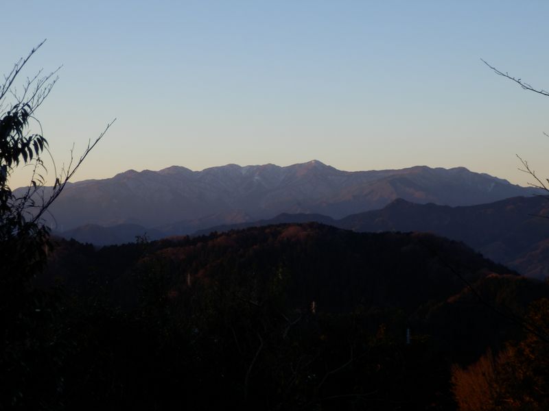 丹沢も色着き始めた