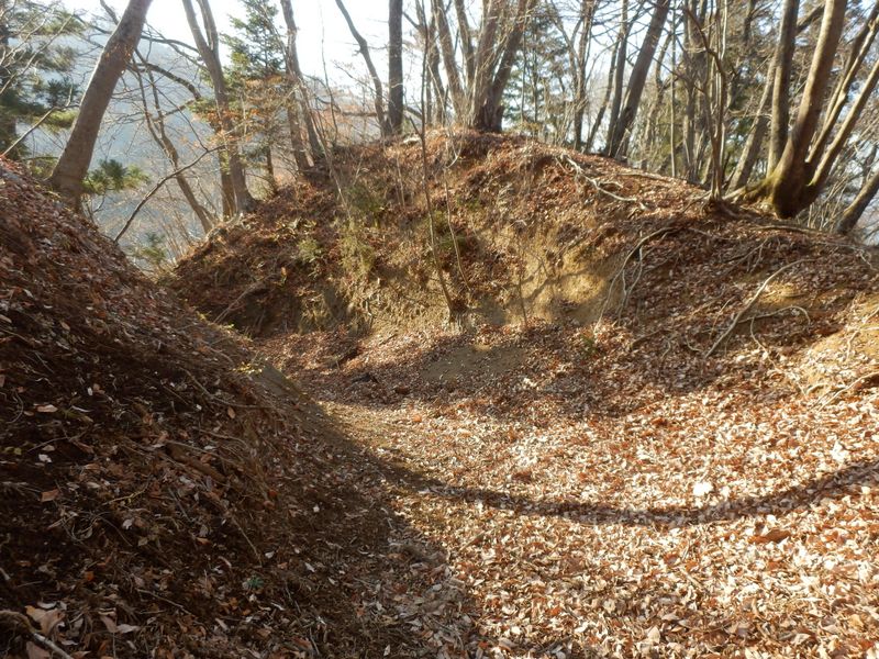 切通しみたいなところ