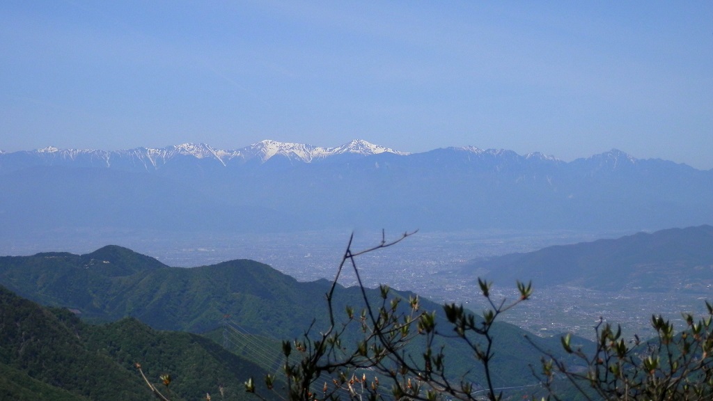 塩見岳から甲斐駒ヶ岳まで